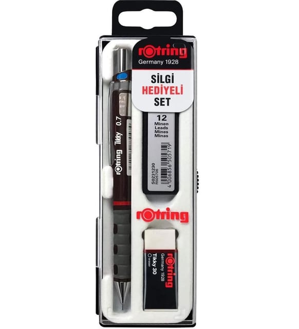 Rotring Tikky Versatil (Min+Silgi) 0,7mm 