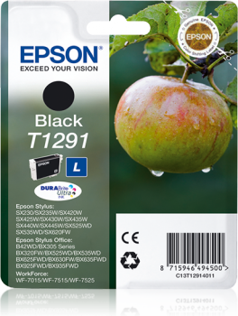 Epson T1291 Siyah Orjinal Kartuş